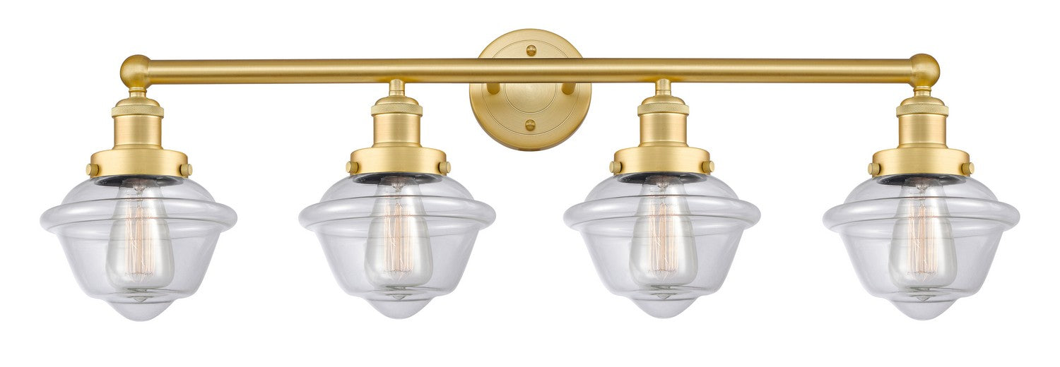 Innovations - 616-4W-SG-G532 - Four Light Bath Vanity - Edison - Satin Gold