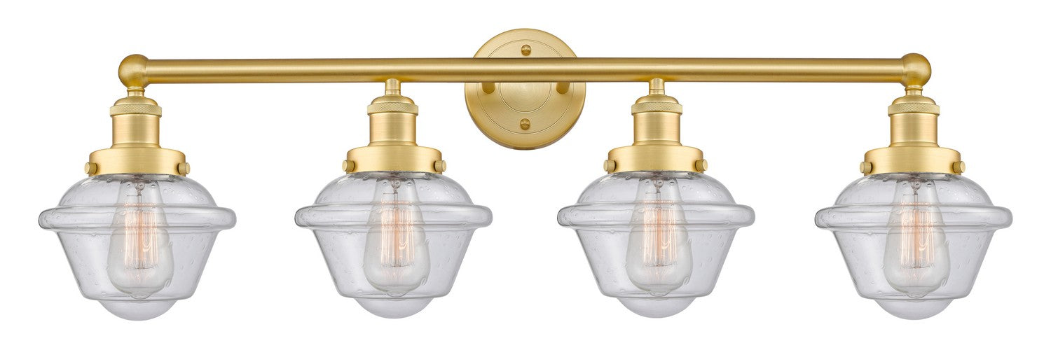 Innovations - 616-4W-SG-G534 - Four Light Bath Vanity - Edison - Satin Gold