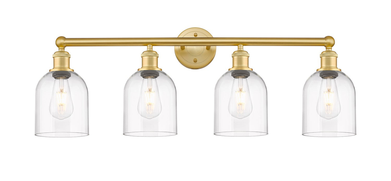 Innovations - 616-4W-SG-G558-6CL - Four Light Bath Vanity - Edison - Satin Gold