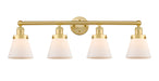 Innovations - 616-4W-SG-G61 - Four Light Bath Vanity - Edison - Satin Gold