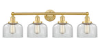 Innovations - 616-4W-SG-G72 - Four Light Bath Vanity - Edison - Satin Gold