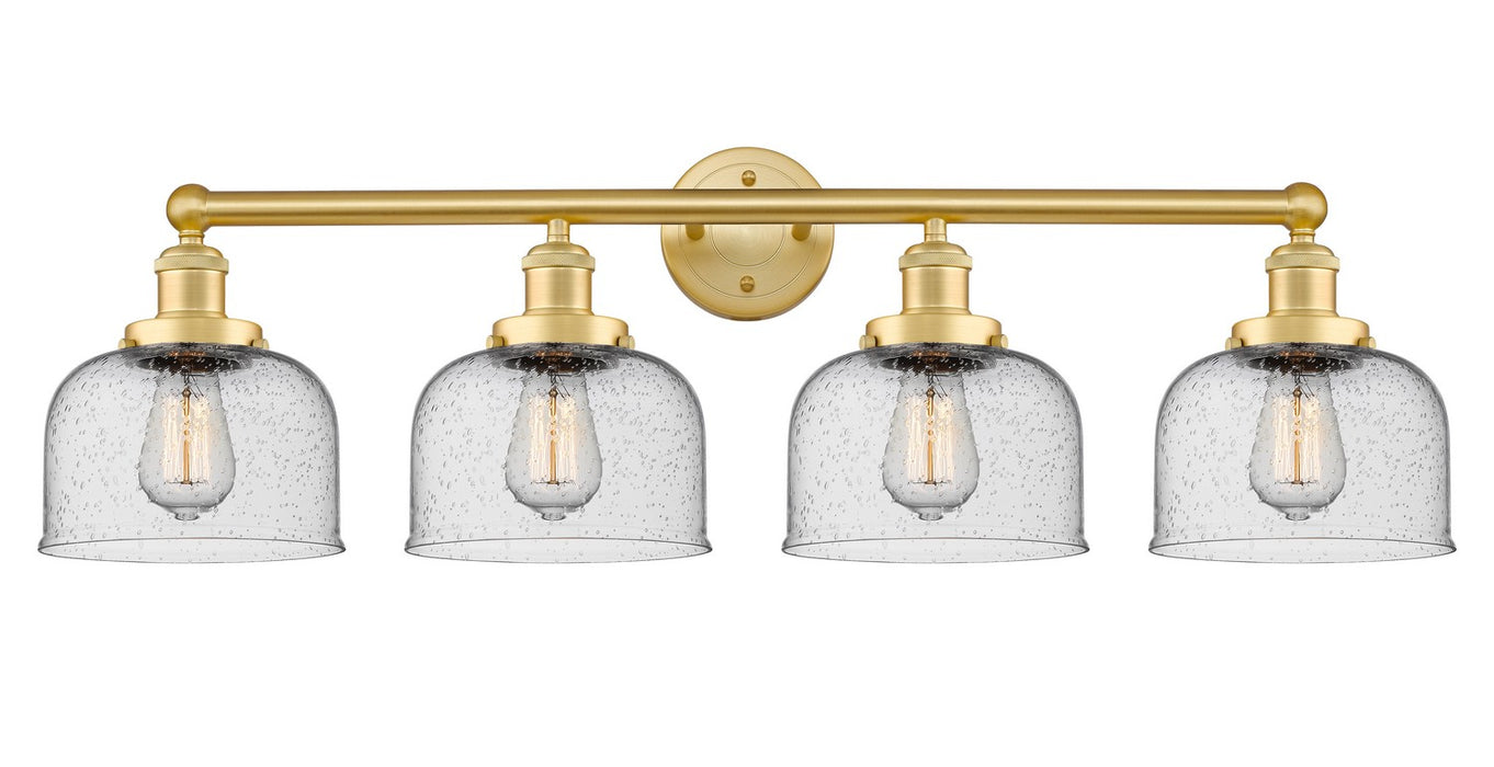 Innovations - 616-4W-SG-G74 - Four Light Bath Vanity - Edison - Satin Gold