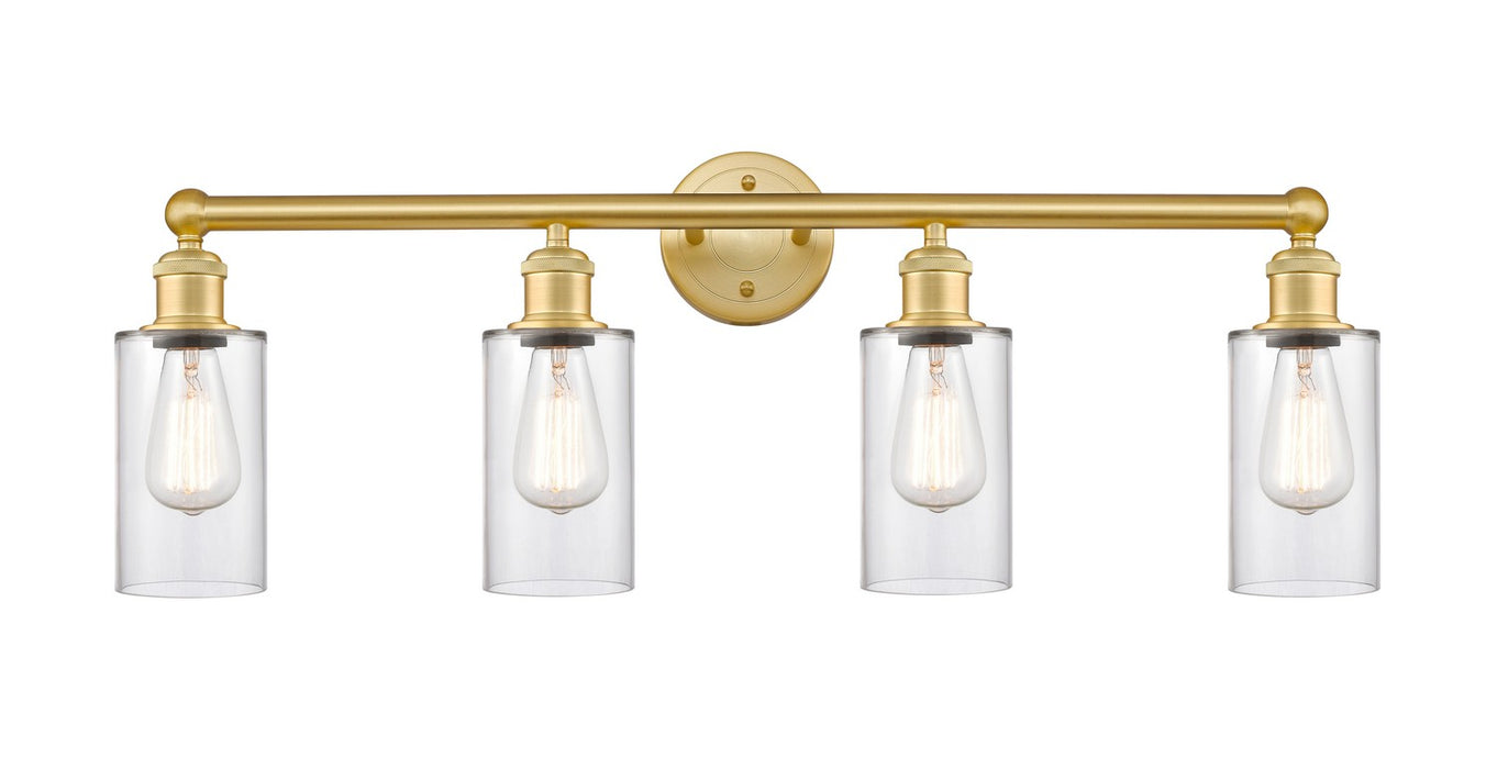 Innovations - 616-4W-SG-G802 - Four Light Bath Vanity - Edison - Satin Gold