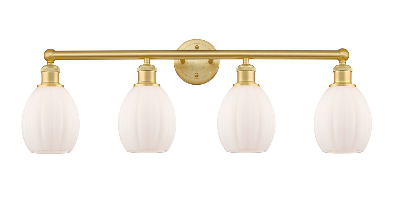 Innovations - 616-4W-SG-G81 - Four Light Bath Vanity - Edison - Satin Gold