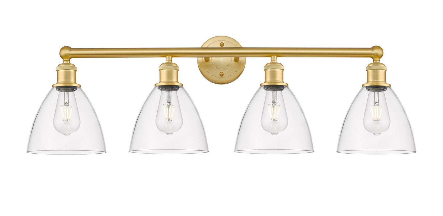 Innovations - 616-4W-SG-GBD-752 - Four Light Bath Vanity - Edison - Satin Gold