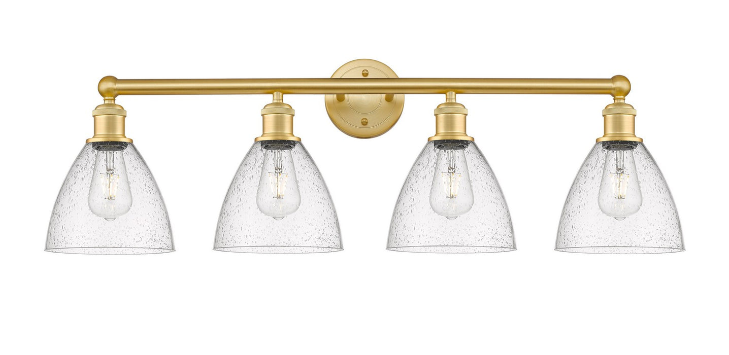 Innovations - 616-4W-SG-GBD-754 - Four Light Bath Vanity - Edison - Satin Gold