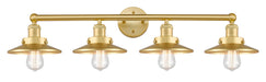 Innovations - 616-4W-SG-M4-SG - Four Light Bath Vanity - Downtown Urban - Satin Gold