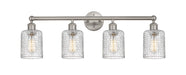 Innovations - 616-4W-SN-G112C-5CL - Four Light Bath Vanity - Edison - Brushed Satin Nickel