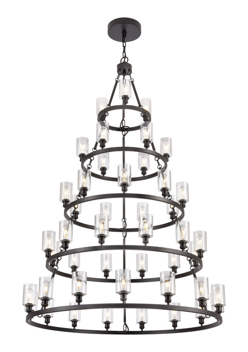 Innovations - 8203456-BK-G804 - 45 Light Chandelier - Ballston - Matte Black