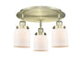 Innovations - 916-3C-AB-G51 - Three Light Flush Mount - Downtown Urban - Antique Brass