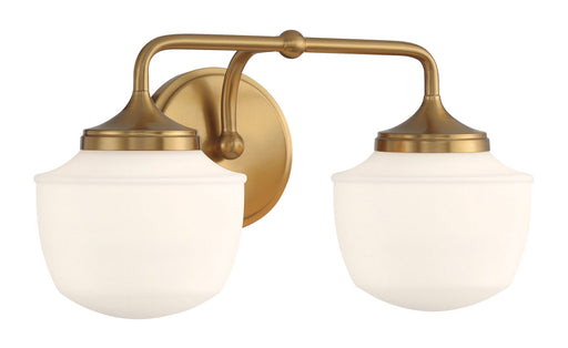 Minka-Lavery - 2572-575 - Two Light Bath Vanity - Cornwell - Aged Brass