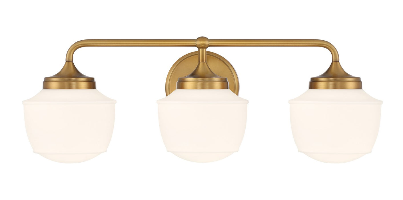 Minka-Lavery - 2573-575 - Three Light Bath Vanity - Cornwell - Antique Noble Brass