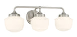 Minka-Lavery - 2573-84 - Three Light Bath Vanity - Cornwell - Brushed Nickel