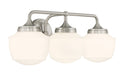 Minka-Lavery - 2573-84 - Three Light Bath Vanity - Cornwell - Brushed Nickel