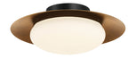 Minka-Lavery - 5625-869-L - LED Flush Mount - Zinola - Coal /Halcyon Gold