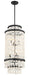 Minka-Lavery - 6704-66 - Six Light Foyer Pendant - Shimmering Elegance - Sand Coal