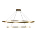 Kuzco Lighting - CH79253-BG - LED Chandelier - Ovale - Brushed Gold