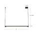 Kuzco Lighting - LP46841-UB - LED Linear Pendant - Laurence - Urban Bronze