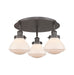 Innovations - 916-3C-OB-G321 - Three Light Flush Mount - Downtown Urban - Oil Rubbed Bronze