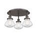 Innovations - 916-3C-OB-G322 - Three Light Flush Mount - Downtown Urban - Oil Rubbed Bronze