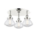 Innovations - 916-3C-PN-G322 - Three Light Flush Mount - Downtown Urban - Polished Nickel