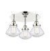 Innovations - 916-3C-PN-G324 - Three Light Flush Mount - Downtown Urban - Polished Nickel