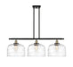 Innovations - 916-3I-BAB-G713-L - Three Light Island Pendant - Ballston Urban - Black Antique Brass