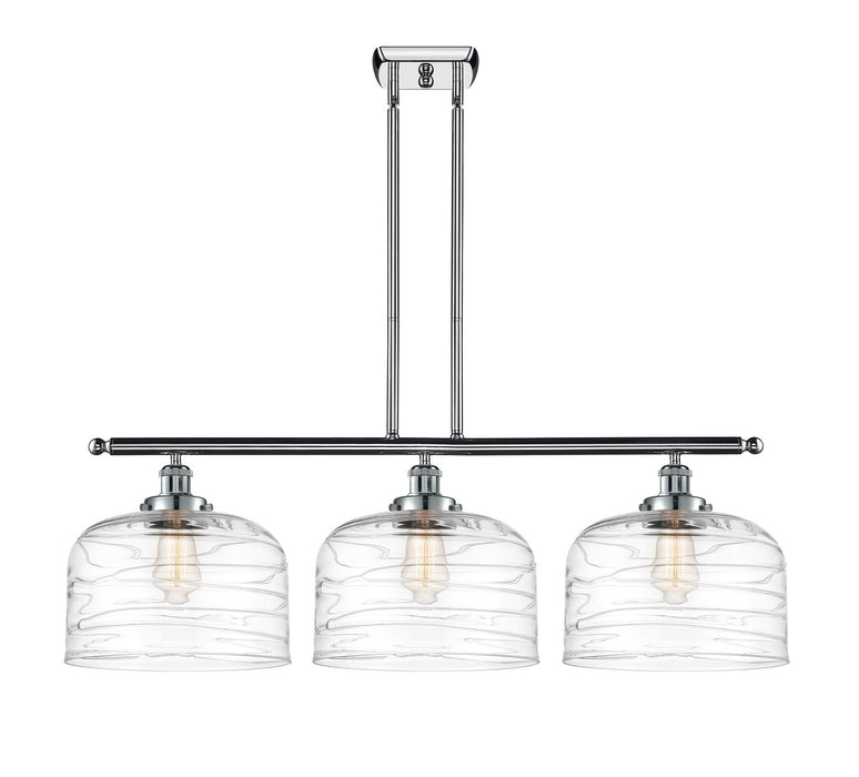 Innovations - 916-3I-PC-G713-L - Three Light Island Pendant - Ballston Urban - Polished Chrome