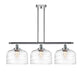 Innovations - 916-3I-PC-G713-L - Three Light Island Pendant - Ballston Urban - Polished Chrome