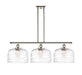 Innovations - 916-3I-PN-G713-L - Three Light Island Pendant - Ballston Urban - Polished Nickel