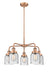 Innovations - 916-5CR-AC-G54 - Five Light Chandelier - Downtown Urban - Antique Copper