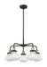 Innovations - 916-5CR-BAB-G322 - Five Light Chandelier - Downtown Urban - Black Antique Brass