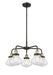 Innovations - 916-5CR-BAB-G324 - Five Light Chandelier - Downtown Urban - Black Antique Brass