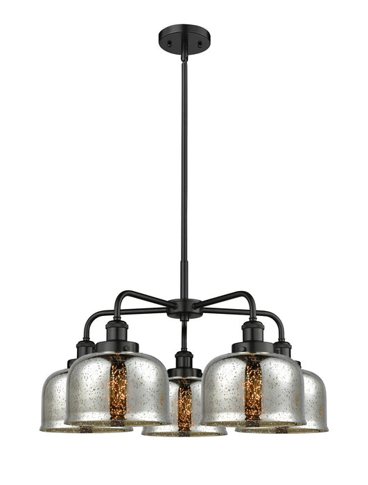 Innovations - 916-5CR-BK-G78 - Five Light Chandelier - Downtown Urban - Matte Black