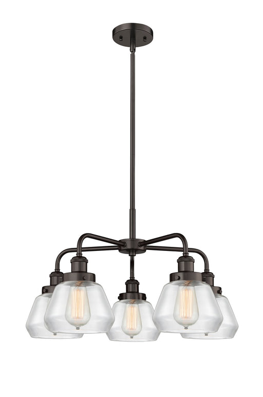 Innovations - 916-5CR-OB-G172 - Five Light Chandelier - Downtown Urban - Oil Rubbed Bronze