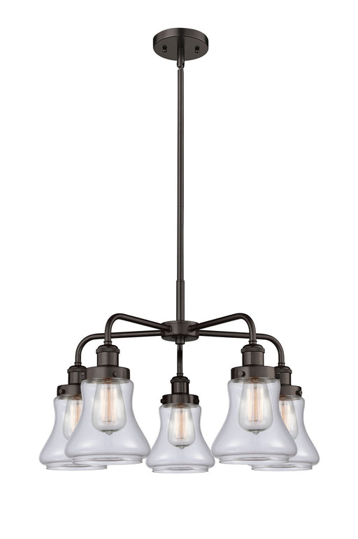 Innovations - 916-5CR-OB-G192 - Five Light Chandelier - Downtown Urban - Oil Rubbed Bronze