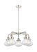 Innovations - 916-5CR-PN-G322 - Five Light Chandelier - Downtown Urban - Polished Nickel