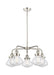 Innovations - 916-5CR-PN-G324 - Five Light Chandelier - Downtown Urban - Polished Nickel