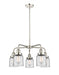 Innovations - 916-5CR-PN-G52 - Five Light Chandelier - Downtown Urban - Polished Nickel