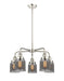 Innovations - 916-5CR-PN-G53 - Five Light Chandelier - Downtown Urban - Polished Nickel