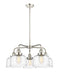 Innovations - 916-5CR-PN-G713 - Five Light Chandelier - Downtown Urban - Polished Nickel