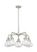 Innovations - 916-5CR-SN-G322 - Five Light Chandelier - Downtown Urban - Satin Nickel