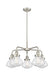 Innovations - 916-5CR-SN-G324 - Five Light Chandelier - Downtown Urban - Satin Nickel