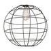 Innovations - CE-22-BK - Shade - Ballston - Black Orb Wire Cage