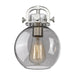 Innovations - G410-7SM - Shade - Downtown Urban - Light Smoke Newton Sphere