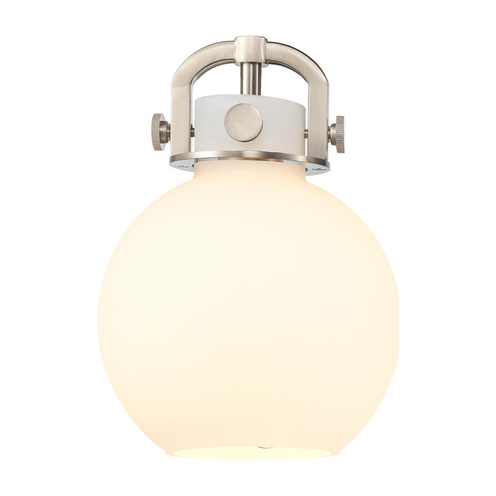 Innovations - G410-7WH - Shade - Downtown Urban - Cased Matte White Newton Sphere