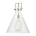 Innovations - G411-16CL - Shade - Downtown Urban - Clear Newton Cone