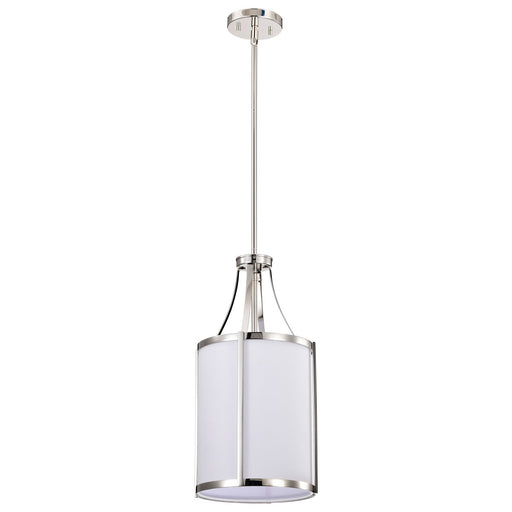 Easton One Light Pendant Polished Nickel
