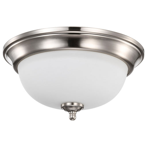 LED Flush Mount Brushed Nickel