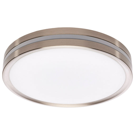 LED Flush Mount Brushed Nickel